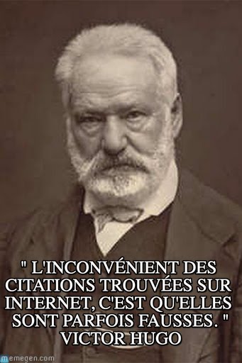 fausses citations hugo